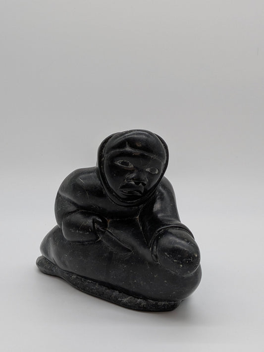 Onbekend - De Eskimo met zeehond - Holland Heritage Gallery