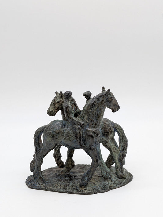Taeke Friso de Jong - 2 Ruiters - Holland Heritage Gallery