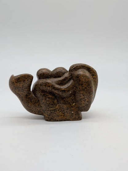 A.L. Gesigneerd - 3 figuren op een vis - Holland Heritage Gallery