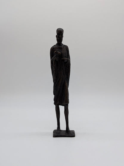 Adri van Rooijen - Man met lammetje