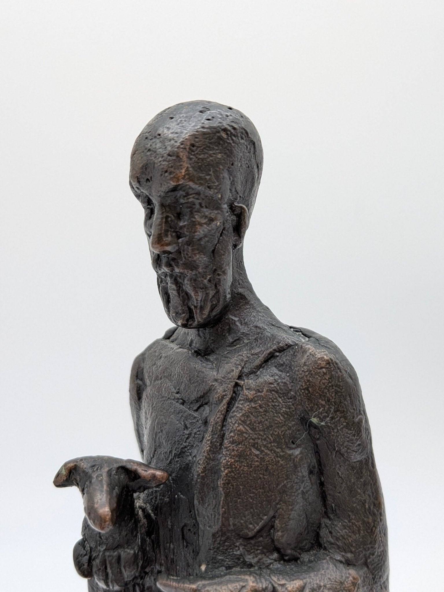 Adri van Rooijen - Man met lammetje