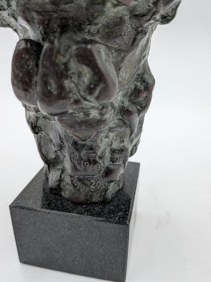 Charlotte van Pallandt - Brons portret Fred Carasso
