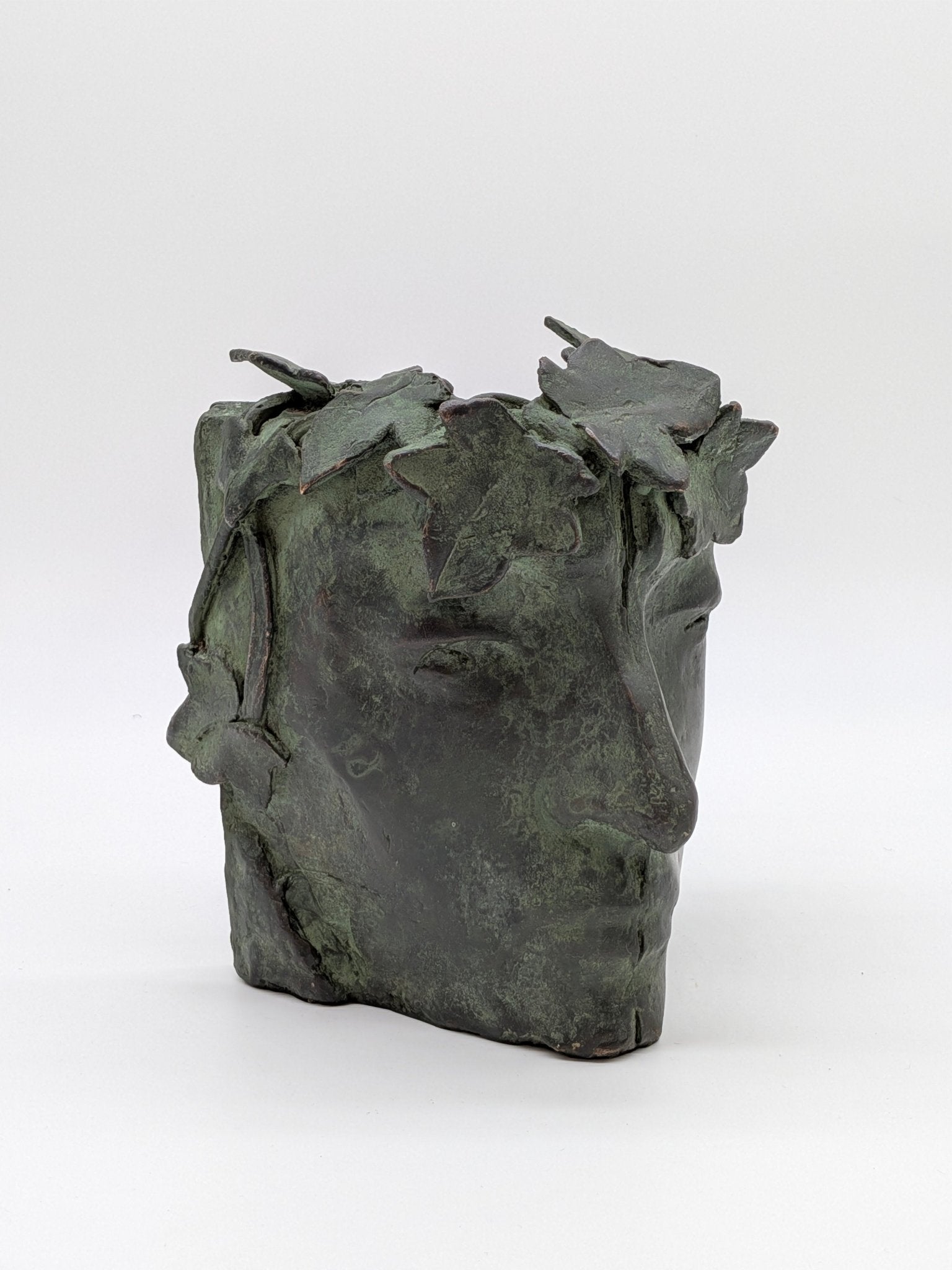 Eric Claus - Mannenhoofd met lauwerkrans - Holland Heritage Gallery