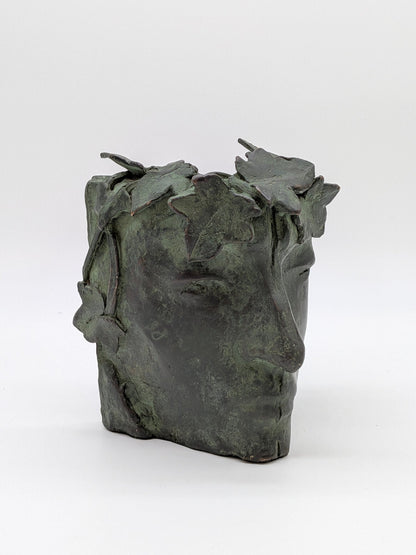 Eric Claus - Mannenhoofd met lauwerkrans - Holland Heritage Gallery