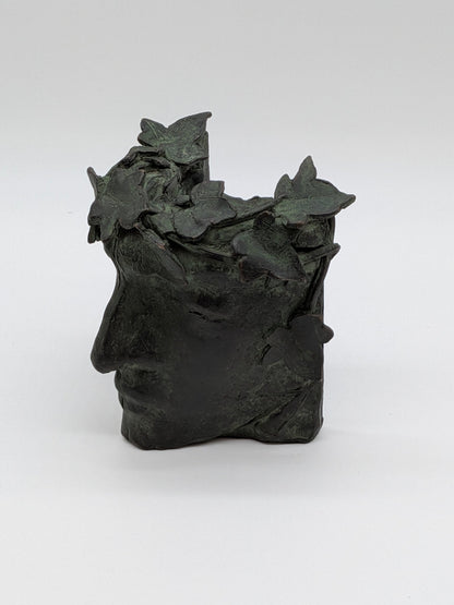 Eric Claus - Mannenhoofd met lauwerkrans - Holland Heritage Gallery