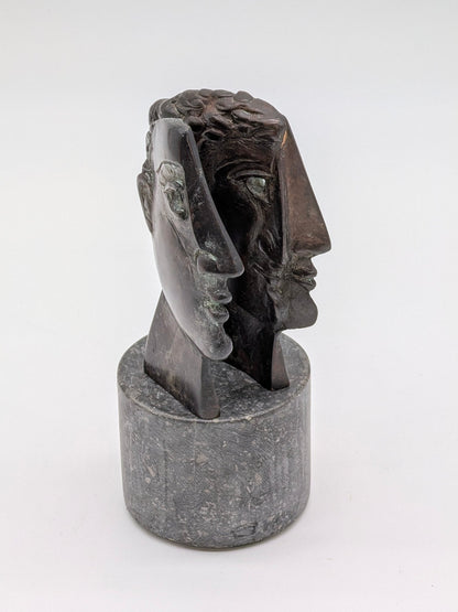 Fons Bemelmans - 2 Platte Hoofden - Holland Heritage Gallery