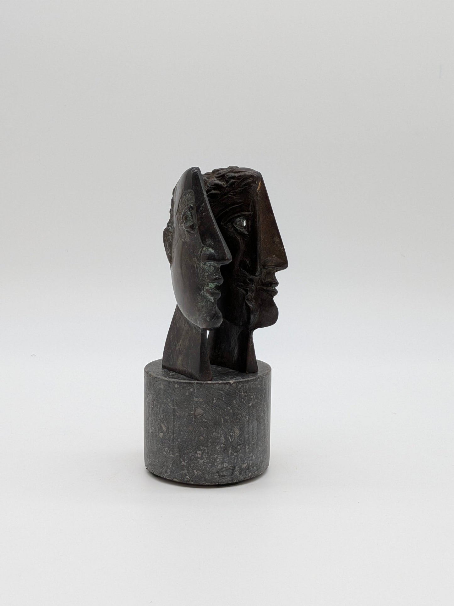 Fons Bemelmans - 2 Platte Hoofden - Holland Heritage Gallery