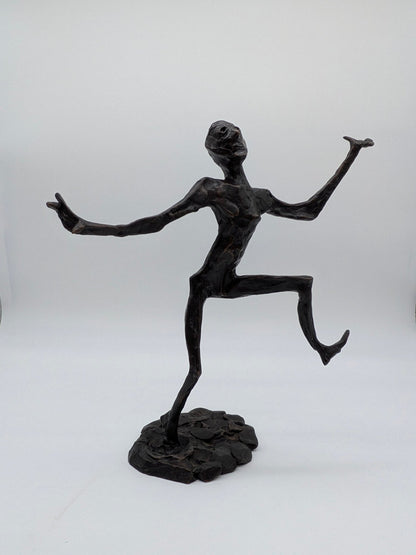 Ina van Faassen - Man op 1 been (1996) - Holland Heritage Gallery