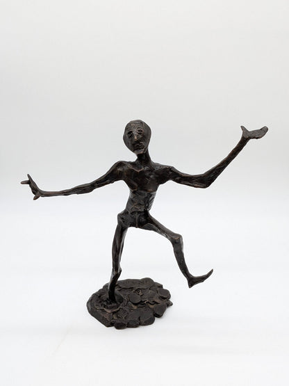 Ina van Faassen - Man op 1 been (1996) - Holland Heritage Gallery