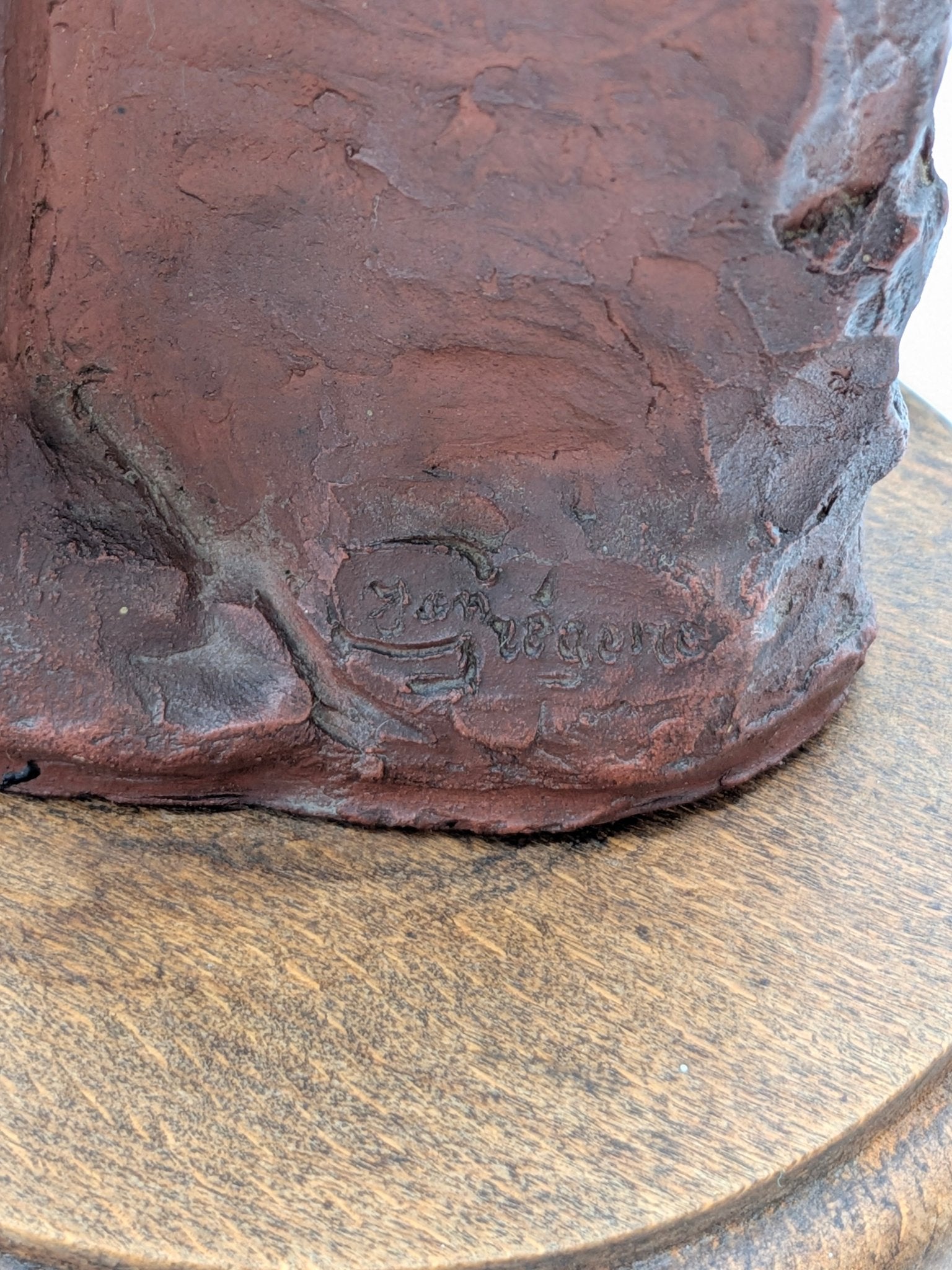 Jan Grégoire - Gezin brons sculptuur