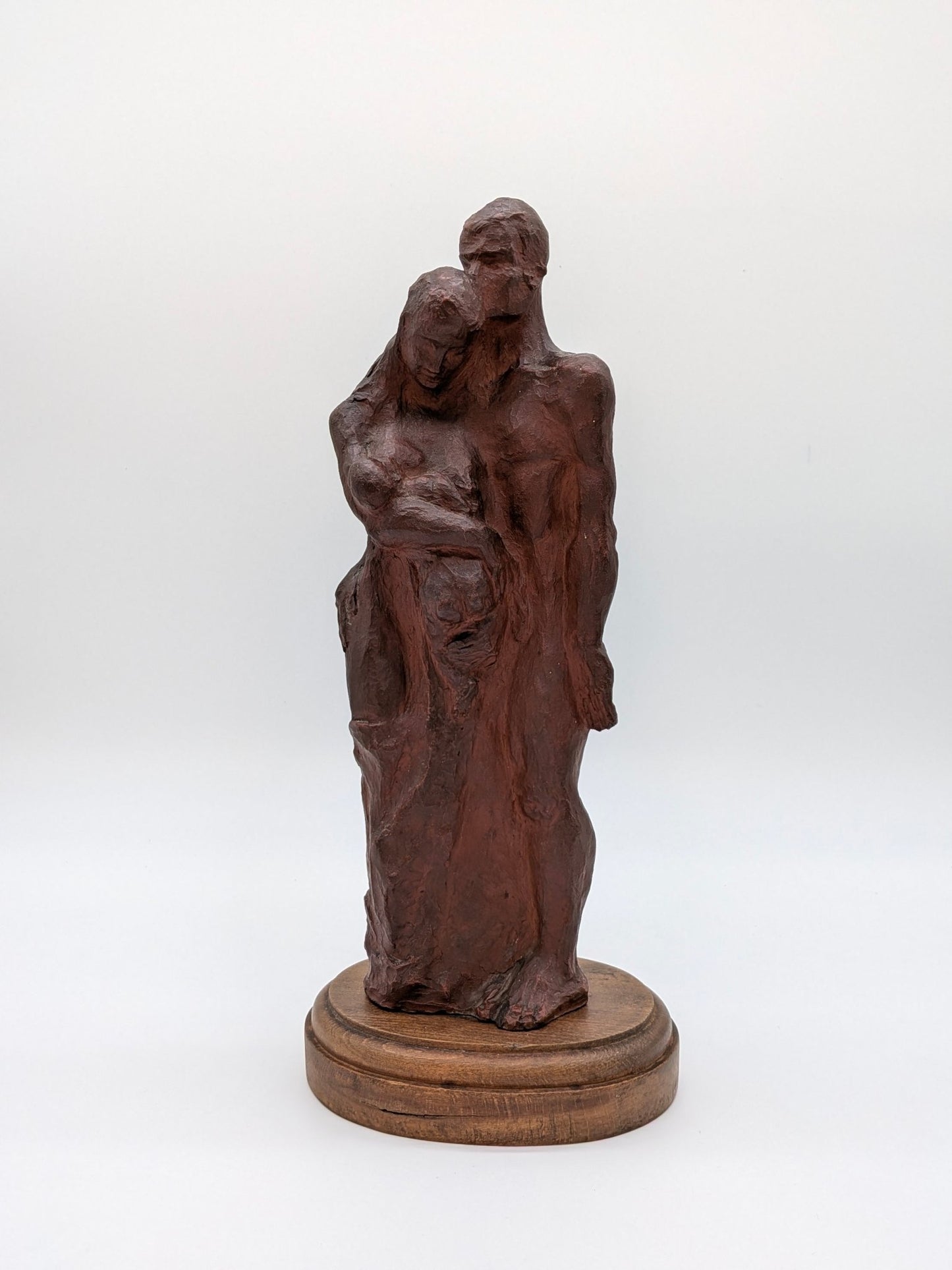 Jan Grégoire - Gezin brons sculptuur