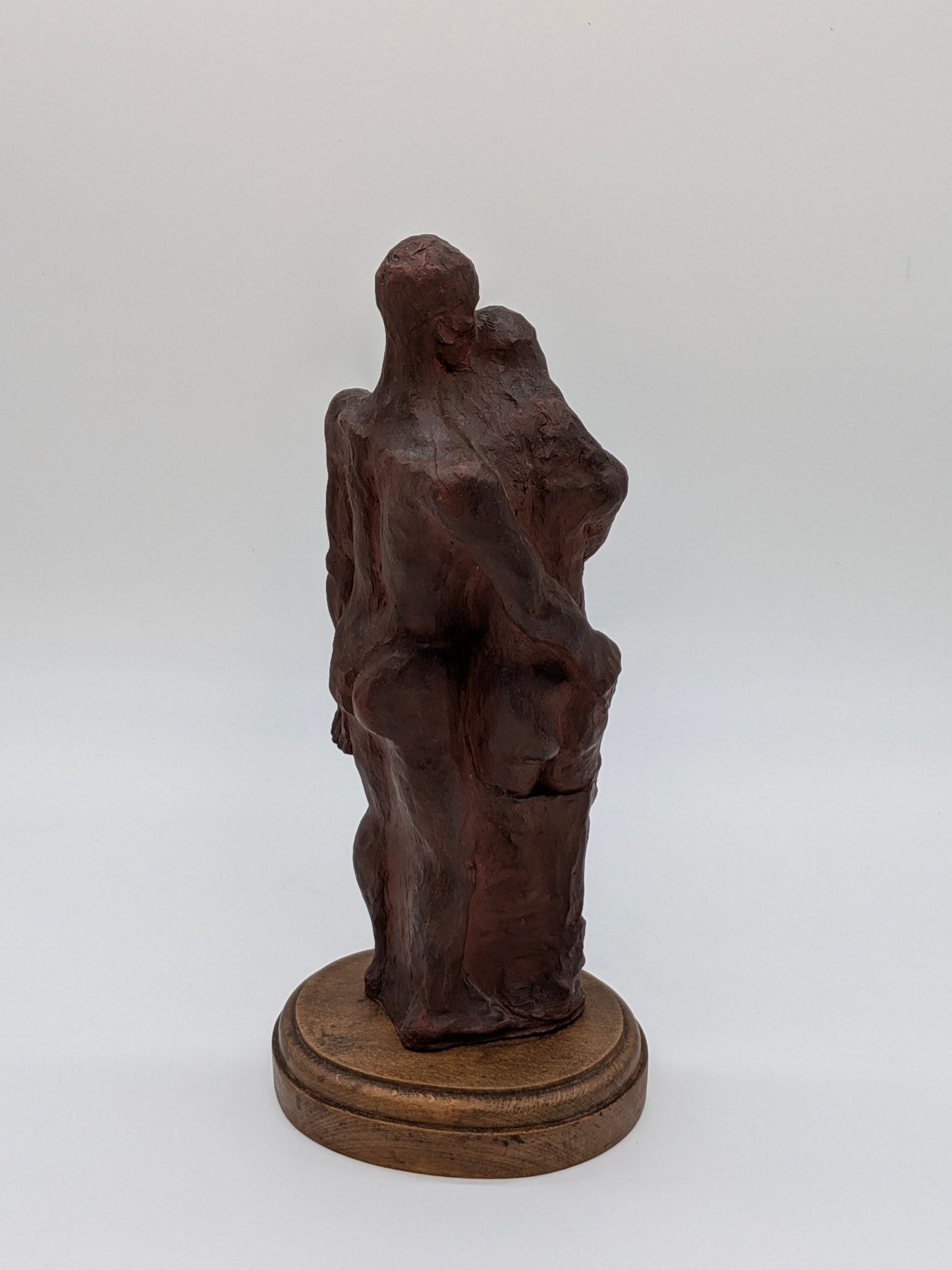 Jan Grégoire - Gezin brons sculptuur