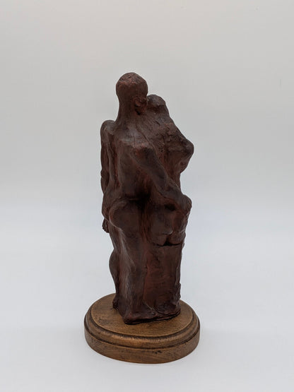 Jan Grégoire - Gezin brons sculptuur