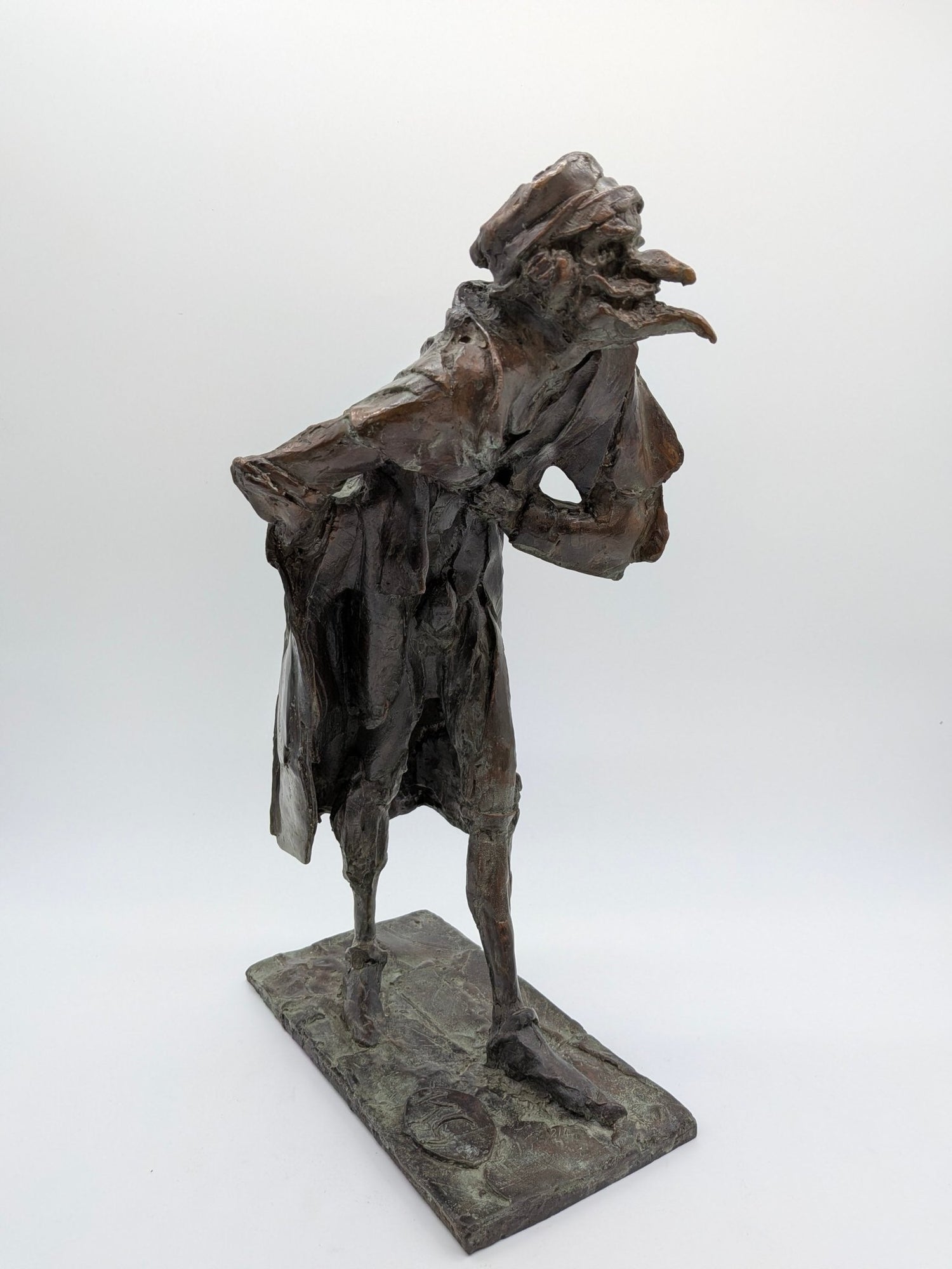 Karel Gomes - Oude man met sik (2/4) - Holland Heritage Gallery