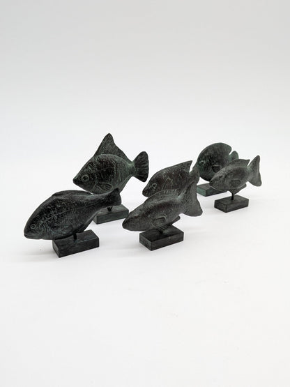 Karin Beek - Complete set van 6 visjes (alle visjes zijn gesigneerd)