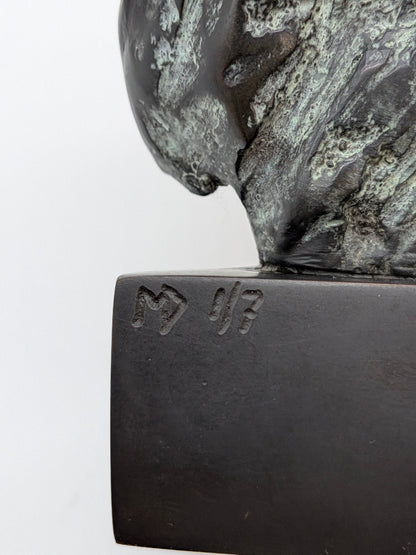 Monica van Dael - Meisjeskop 1/7 op sokkel - Holland Heritage Gallery