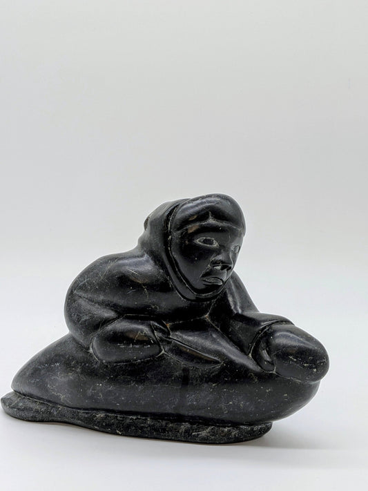 Onbekend - De Eskimo met zeehond - Holland Heritage Gallery