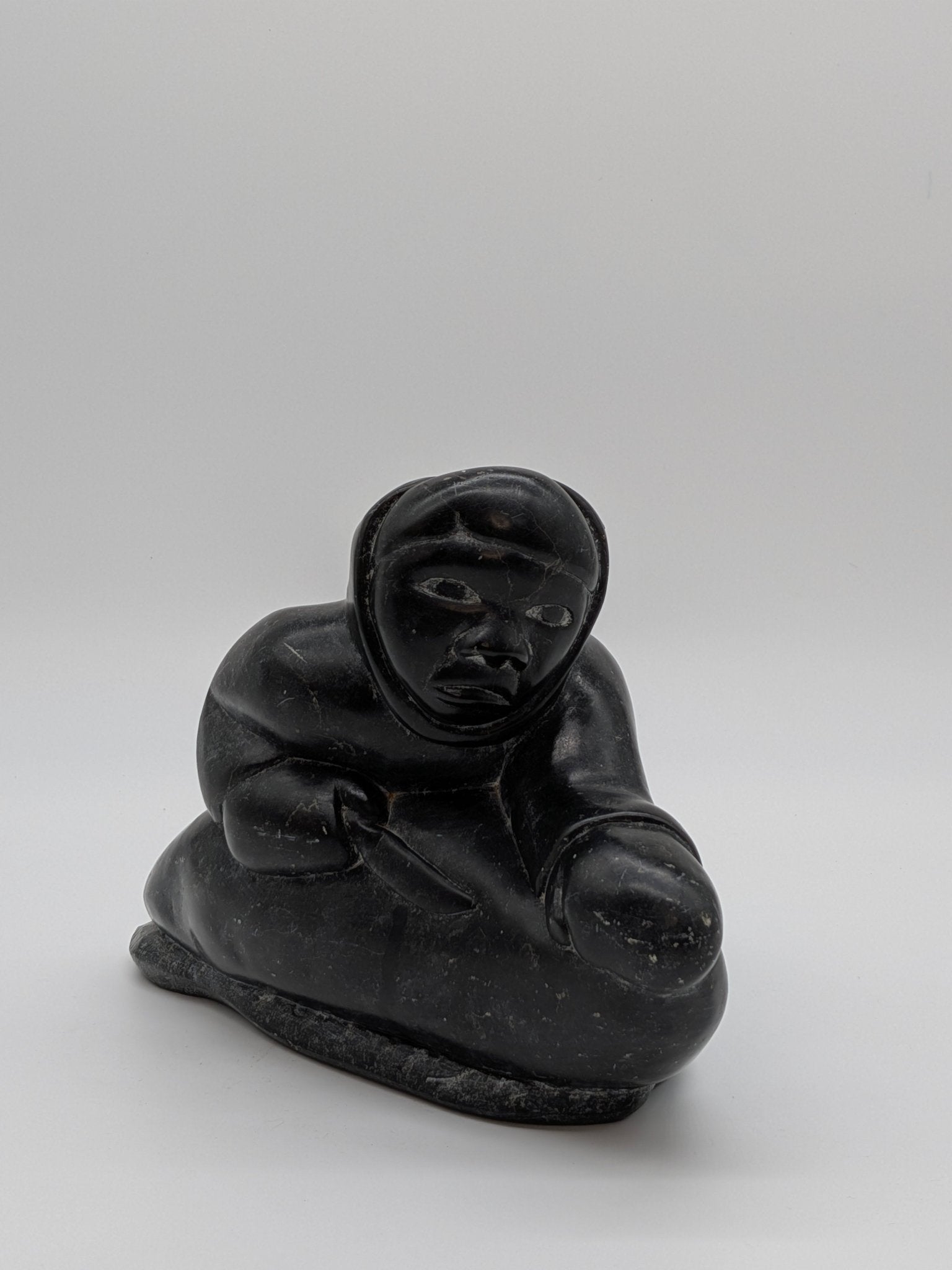 Onbekend - De Eskimo met zeehond - Holland Heritage Gallery