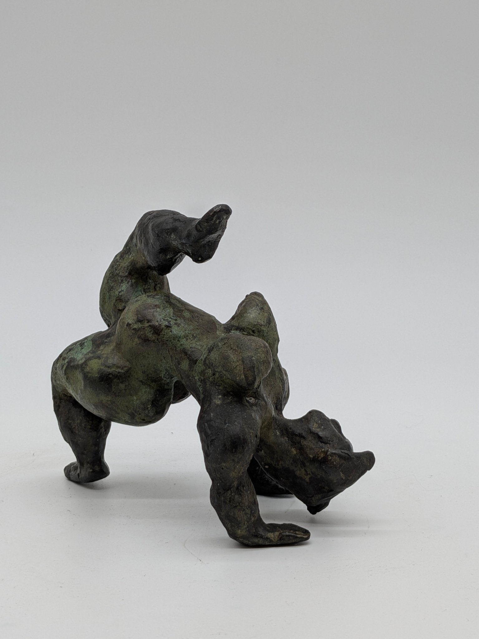 Onbekend - Duivels figuur op hand en voeten - Holland Heritage Gallery