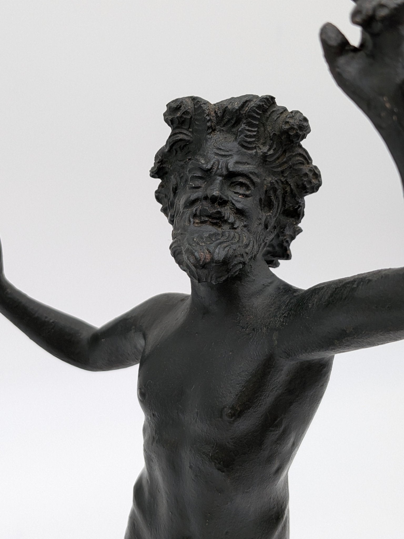 Onbekend - Grieks beeldje van een Sater - Holland Heritage Gallery