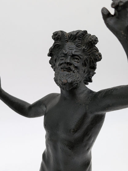 Onbekend - Grieks beeldje van een Sater - Holland Heritage Gallery