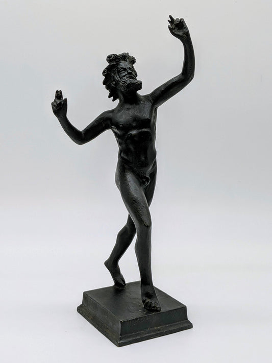 Onbekend - Grieks beeldje van een Sater - Holland Heritage Gallery