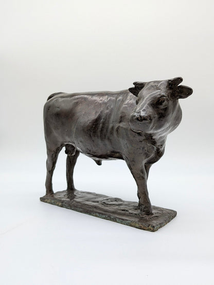 Kunstenaar onbekend - Bronzen beeld stier