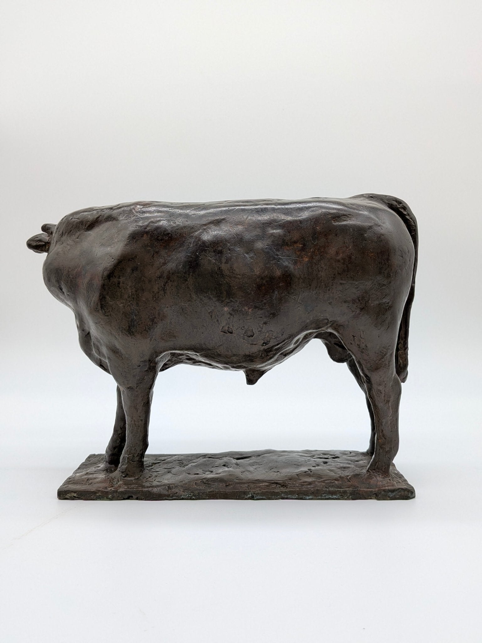 Kunstenaar onbekend - Bronzen beeld stier