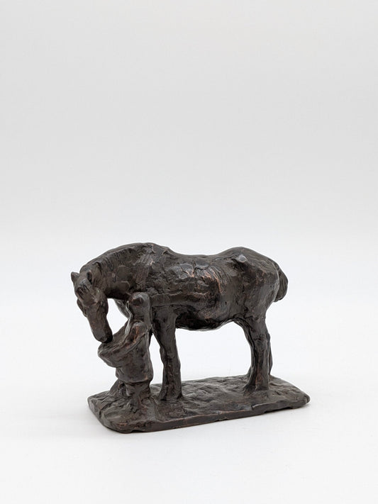Onbekend - Meisje voert paard - Holland Heritage Gallery