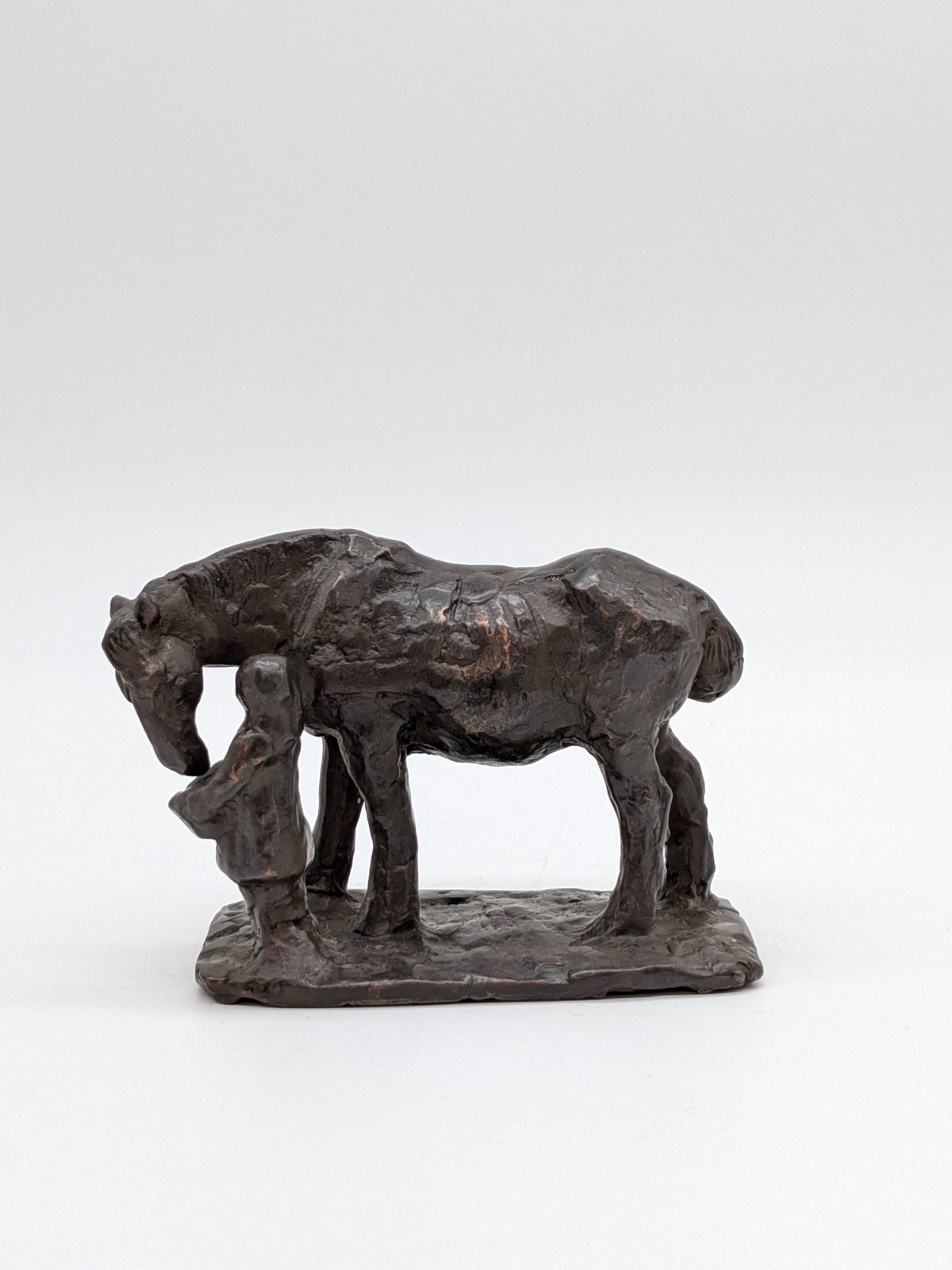 Onbekend - Meisje voert paard - Holland Heritage Gallery