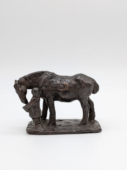 Onbekend - Meisje voert paard - Holland Heritage Gallery