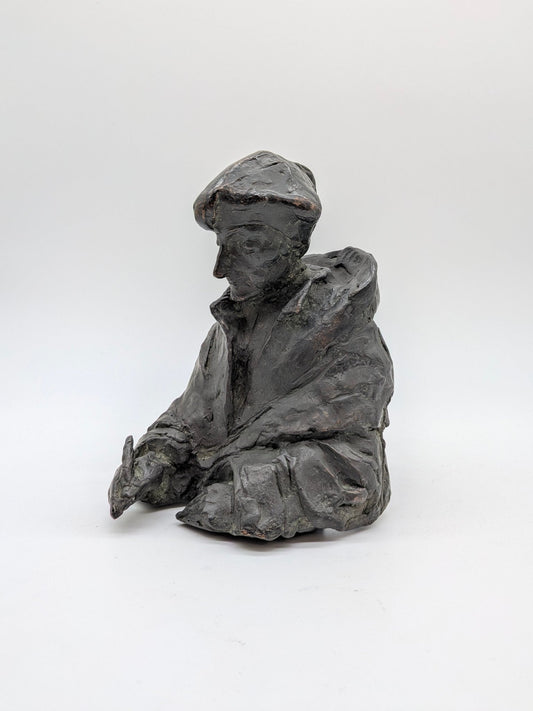 Kunstenaar onbekend - Voorstelling Erasmus beeld