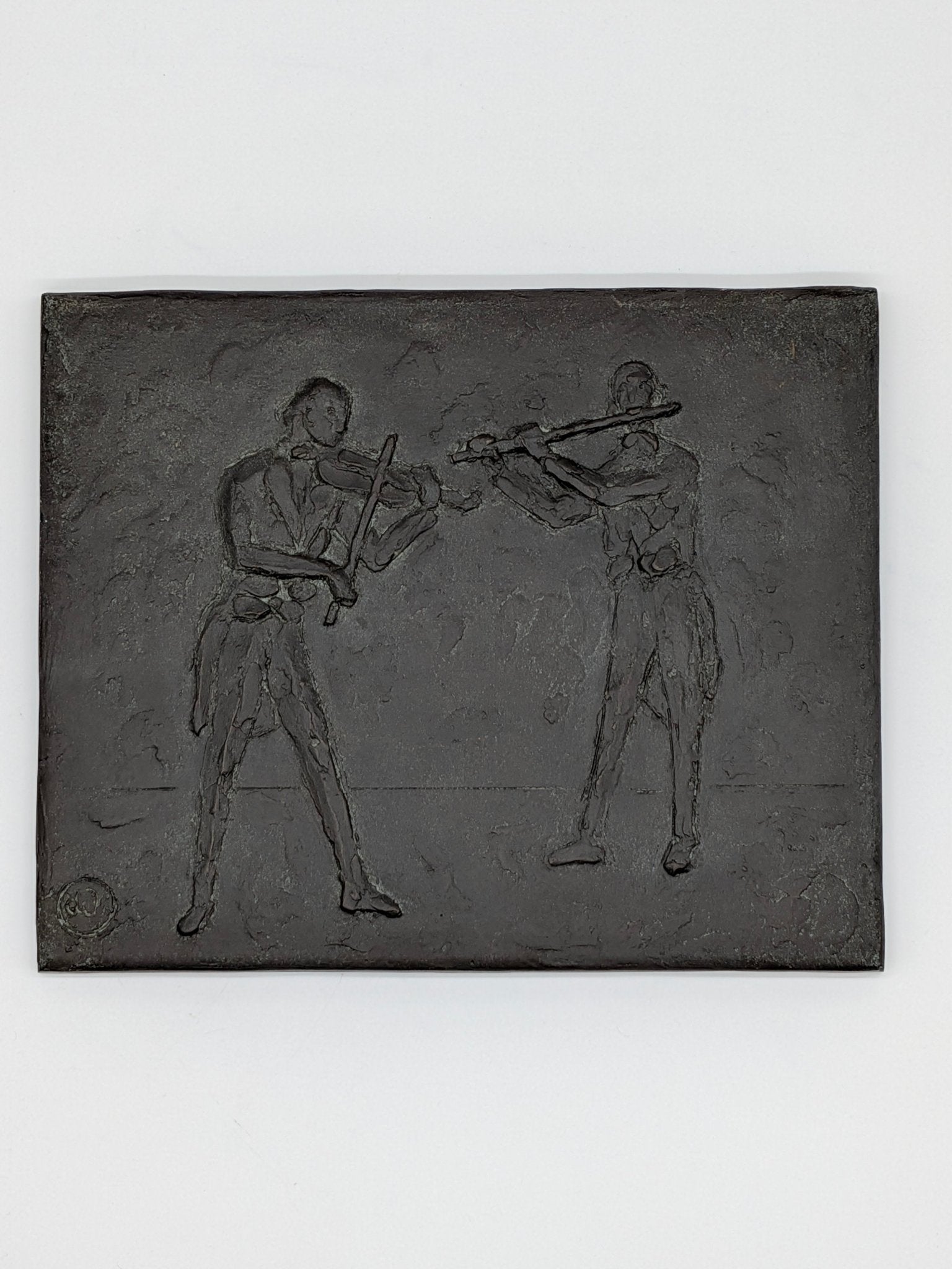 Pieter de Monchy - Reliëf Het duet 1985 - Holland Heritage Gallery