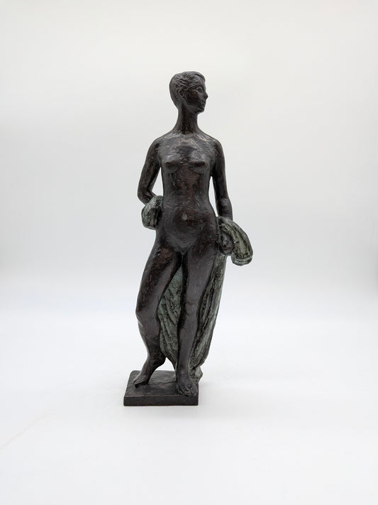 Han Wezelaar - Staand naakt met draperie (1944)