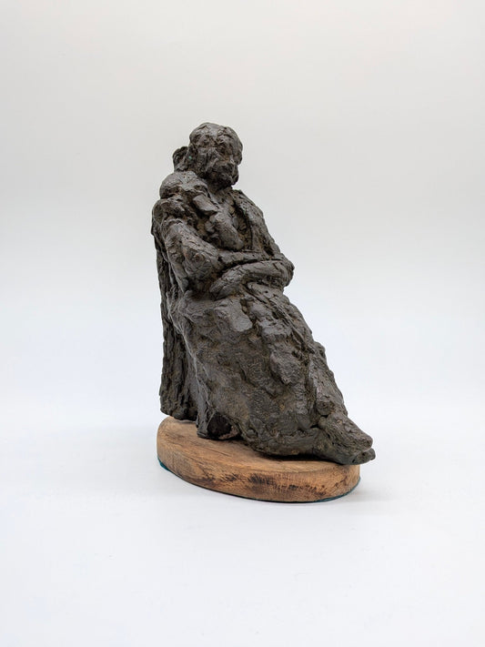 Ruth Brouwer - Oude vrouw zittend in stoel - Holland Heritage Gallery