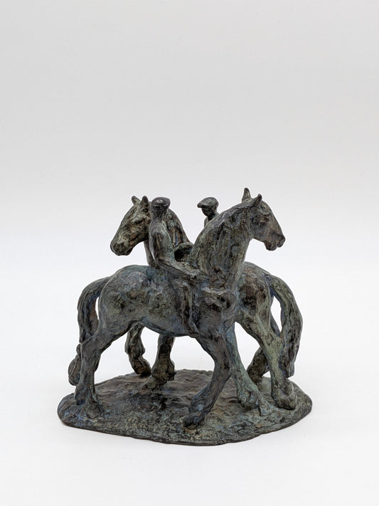 Taeke Friso de Jong - 2 Ruiters - Holland Heritage Gallery