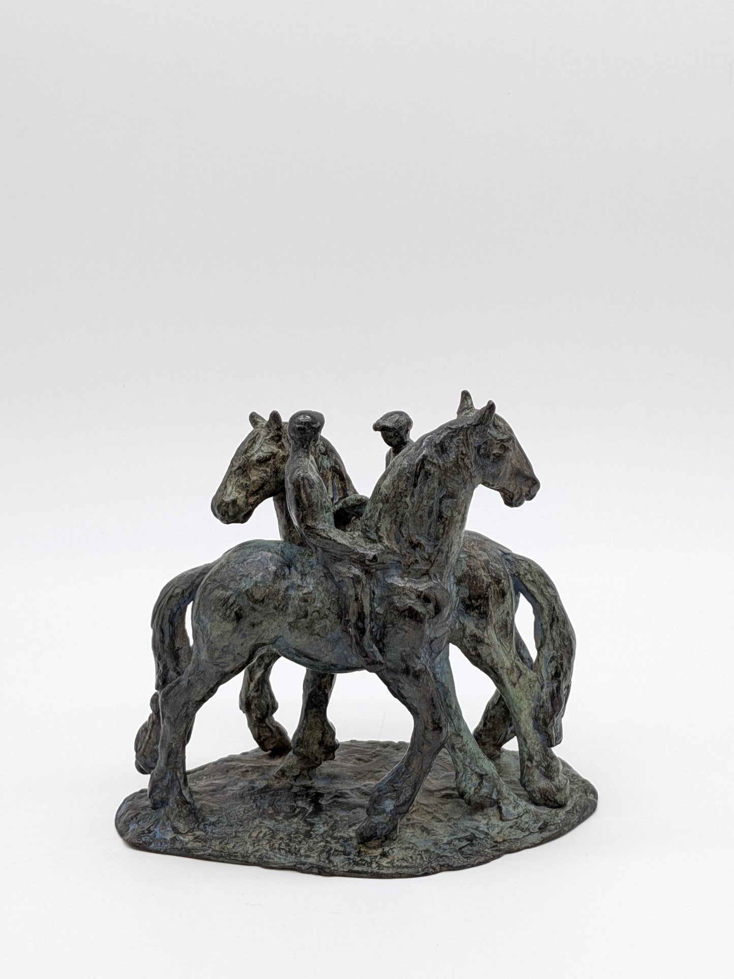 Taeke Friso de Jong - 2 Ruiters - Holland Heritage Gallery