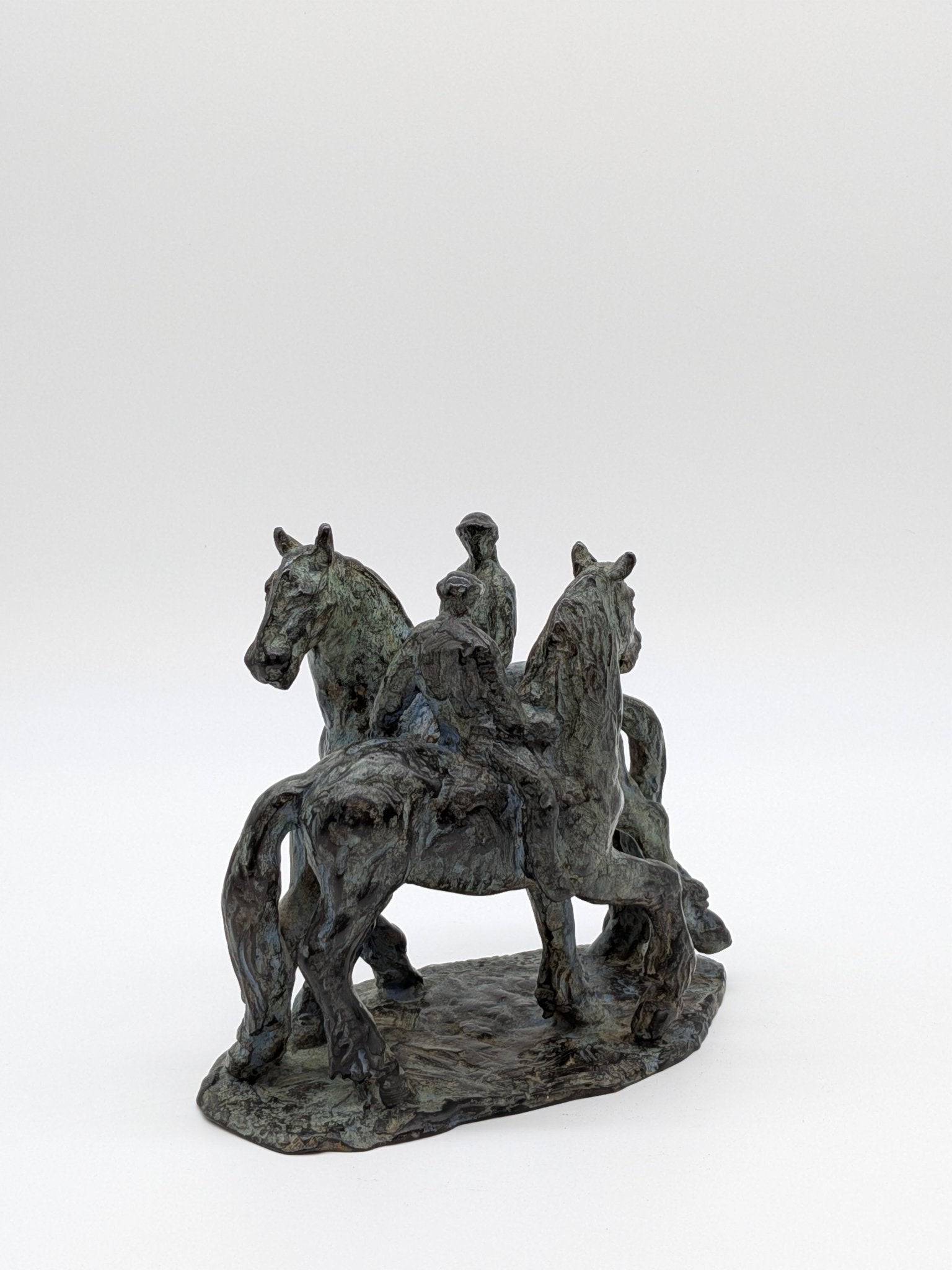 Taeke Friso de Jong - 2 Ruiters - Holland Heritage Gallery